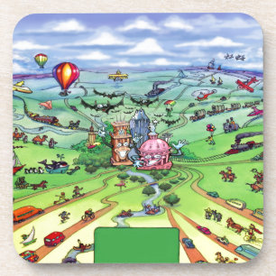 Alle wegen leiden naar Austin Texas Bier Onderzetter