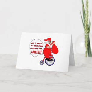 Alle wil ik voor Kerstmis Feestdagen Kaart