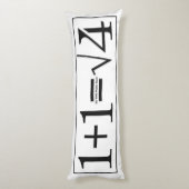 Alle Wiskunde Genius Know Lichaamskussen (Achterkant (Verticaal))