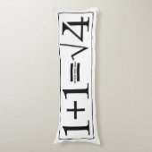 Alle Wiskunde Genius Know Lichaamskussen (Voorkant Verticaal)