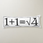 Alle Wiskunde Genius Know Lichaamskussen (Achterkant)