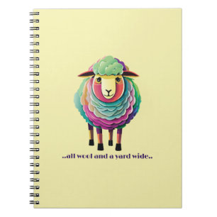 Alle Wol en een Yard Wide Notitieboek