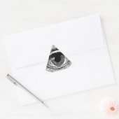 Alle Zien Eye Triangle Sticker (Envelop)
