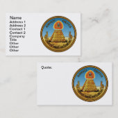 Alle Zien Eye Visitekaartje - ! (Voorkant / Achterkant)