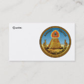 Alle Zien Eye Visitekaartje - ! (Achterkant)