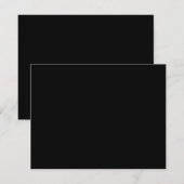 Alle zwarte Design voor handgetekende gelpen (Voorkant / Achterkant)