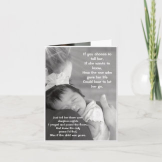 Allebei de liefde van haar moeder. kaart