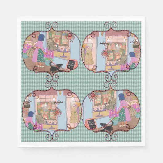 Alledaags & Feestelijk Servet (Voorkant)