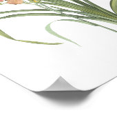 alledaags (Hemerocallis fulva) door Redouté Poster (Hoek)