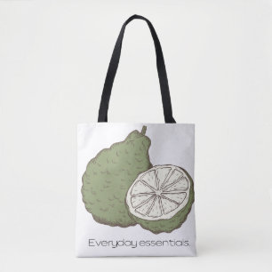 'Alledaagse Essentials' Organische Groene Citrus B Draagtas