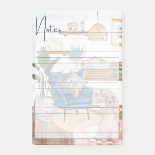 Alledaagse grillen – geïllustreerde notities post-it® notes (Voorkant)