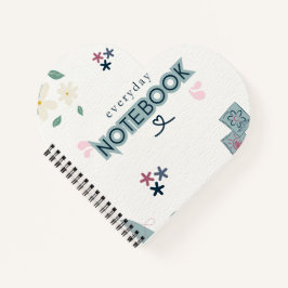 alledaagse liefde, notitieboek voor dagelijkse not