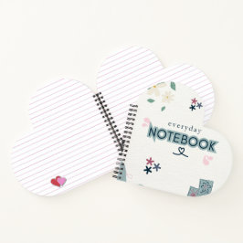 alledaagse liefde, notitieboek voor dagelijkse not