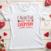 Alledaagse liefde t-shirt