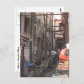 Allée en carte postale de Changhaï (Devant / Derrière)