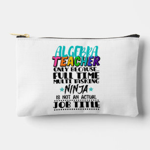 Alleen algebra-leraar omdat fulltime multi etui