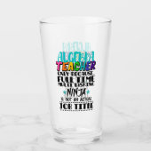 Alleen algebra-leraar omdat fulltime multi glas (Voorkant)