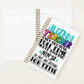 Alleen algebra-leraar omdat fulltime multi planner (Display)