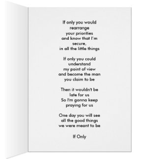 "Alleen als"-expressiekaart