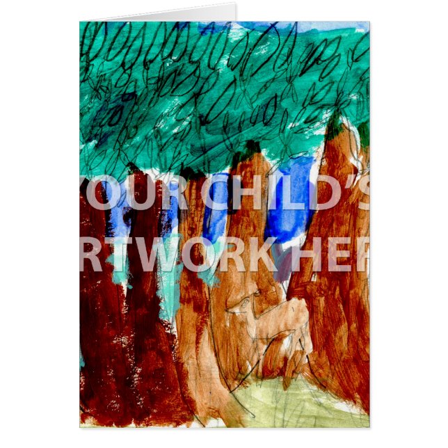 Alleen Art Card $3.15 (Voorkant)