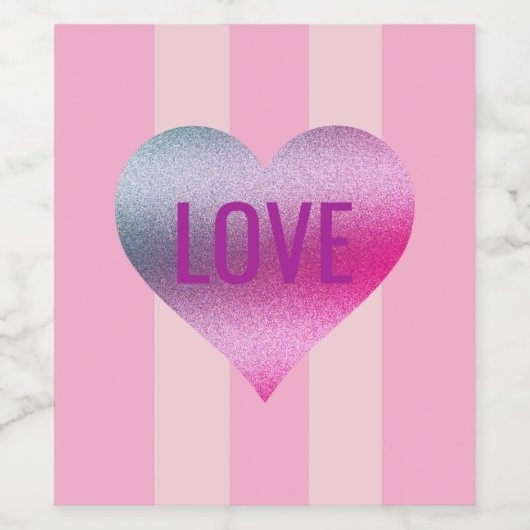 Alleen bachelorette-etiketten voor meisjes wijn etiket (Enkel label)