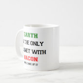 alleen bacon koffiemok (Voorkant links)