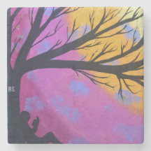 Alleen BE Stone Onderzetter