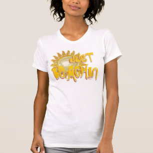 Alleen BEACHIN Graphics! (3D zon/geel) T-shirt