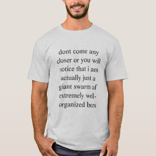 alleen bijen t-shirt
