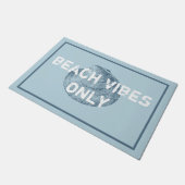 Alleen blokflesjes met variabele lettertype deurmat (Schuin)