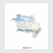 Alleen blokfluitjes sticker (Vel)