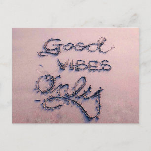 Alleen blokjes en zand briefkaart