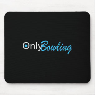 Alleen Bowling Grappige Volwassen Humor Bowling Gi Muismat