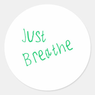 Alleen Breathe Sticker