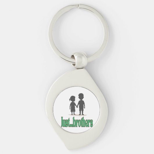 Alleen broers sleutelhanger (Voorkant)