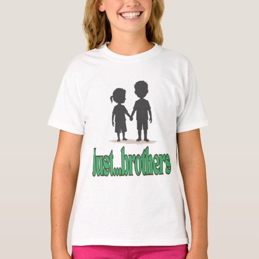 Alleen broers t-shirt (Voorkant)