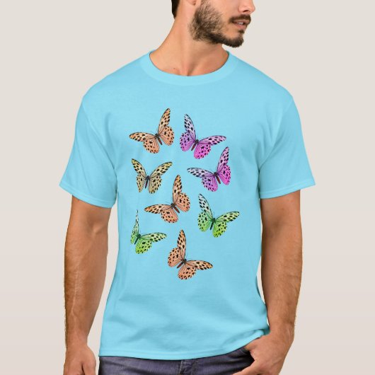 Alleen Butterflies T-shirt (Voorkant)