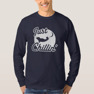 Alleen Chillin Long hoeve Mannen T-Shirt