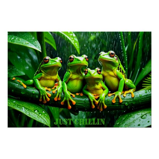 Alleen Chillin Perfect Poster (Voorkant)