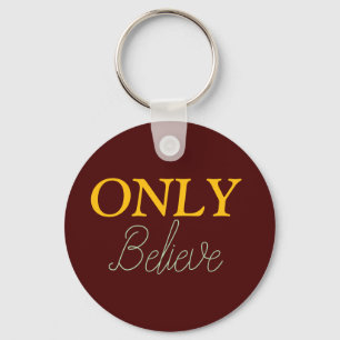 Alleen Christelijke Spreuk Geloven Sleutelhanger