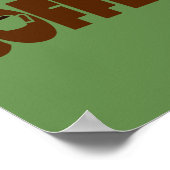 Alleen COFFEE Art Poster (Hoek)