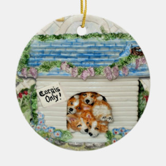 "Alleen Corgis!" ornament