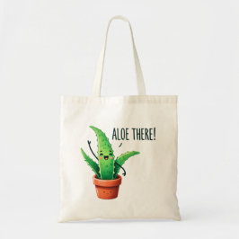 Alleen daar! Schattigee Aloë Vera Plant Canvas tas