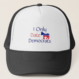 Alleen datum-democraten trucker pet
