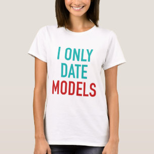 Alleen datummodellen t-shirt