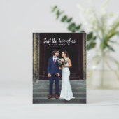 Alleen de aankondiging van het huwelijk van ons. (Staand voorkant)