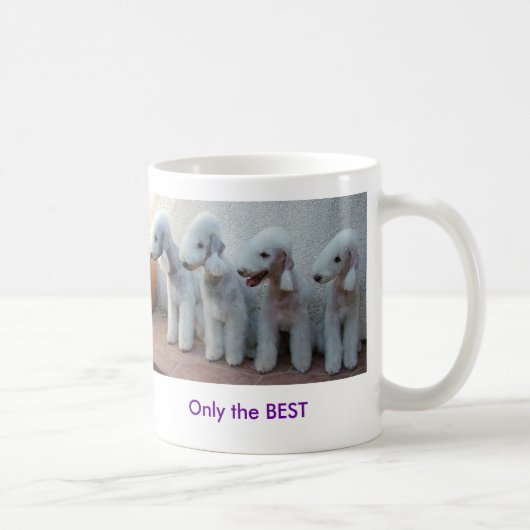 Alleen de BEST Bedlington-Mok Koffiemok (Rechts)