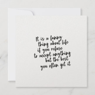 ALLEEN DE BESTE 5,25 x 5,25-kaart Kaart