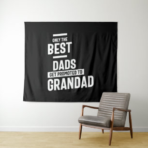 Alleen de beste Dads worden gepromoot naar de klei Wandkleed