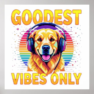Alleen de Beste Jongen Vibes Poster